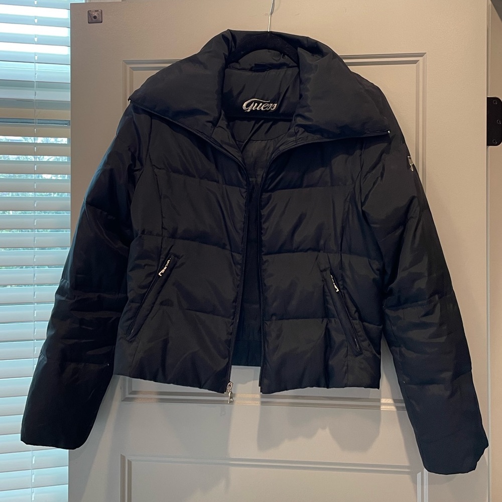 GUESS Puffer Crop Jacket